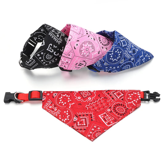 Adjustable Pet Bandana Scarf — Cute & Comfortable for Dogs and Cats