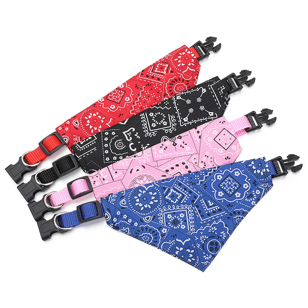 Adjustable Pet Bandana Scarf — Cute & Comfortable for Dogs and Cats